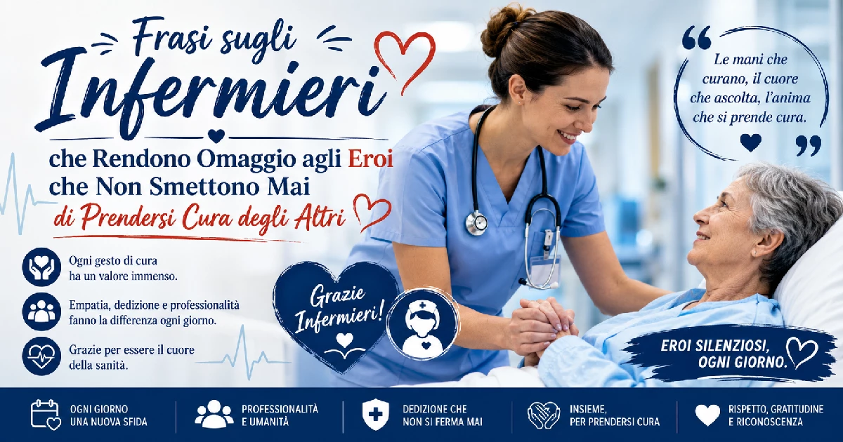Frasi sugli Infermieri che Rendono Omaggio agli Eroi che Non Smettono Mai di Prendersi Cura degli Altri
