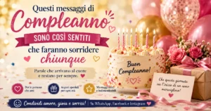 Questi messaggi di compleanno sono così sentiti che faranno sorridere chiunque