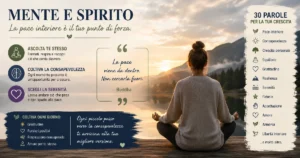 30 Frasi di Mente e Spirito che Ispirano Pace Interiore e Crescita