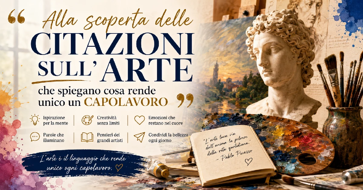 Alla scoperta delle citazioni sull'arte che spiegano cosa rende unico un capolavoro