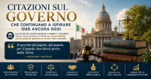 Citazioni sul governo che continuano a ispirare idee ancora oggi