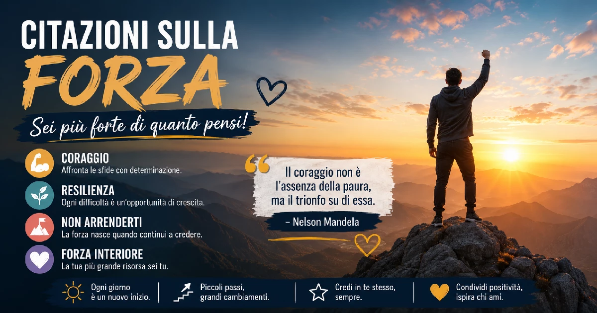 Citazioni sulla forza che ti ricorderanno che sei più forte di quanto pensi
