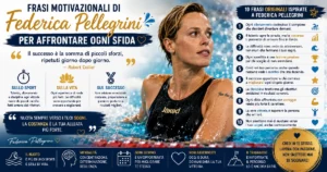 Frasi motivazionali di Federica Pellegrini per affrontare ogni sfida