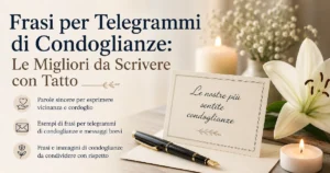 Frasi per Telegrammi di Condoglianze: Le Migliori da Scrivere con Tatto