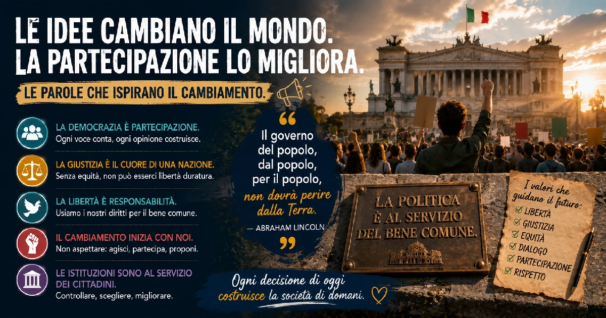 Frasi politiche che continuano a influenzare il dibattito pubblico
