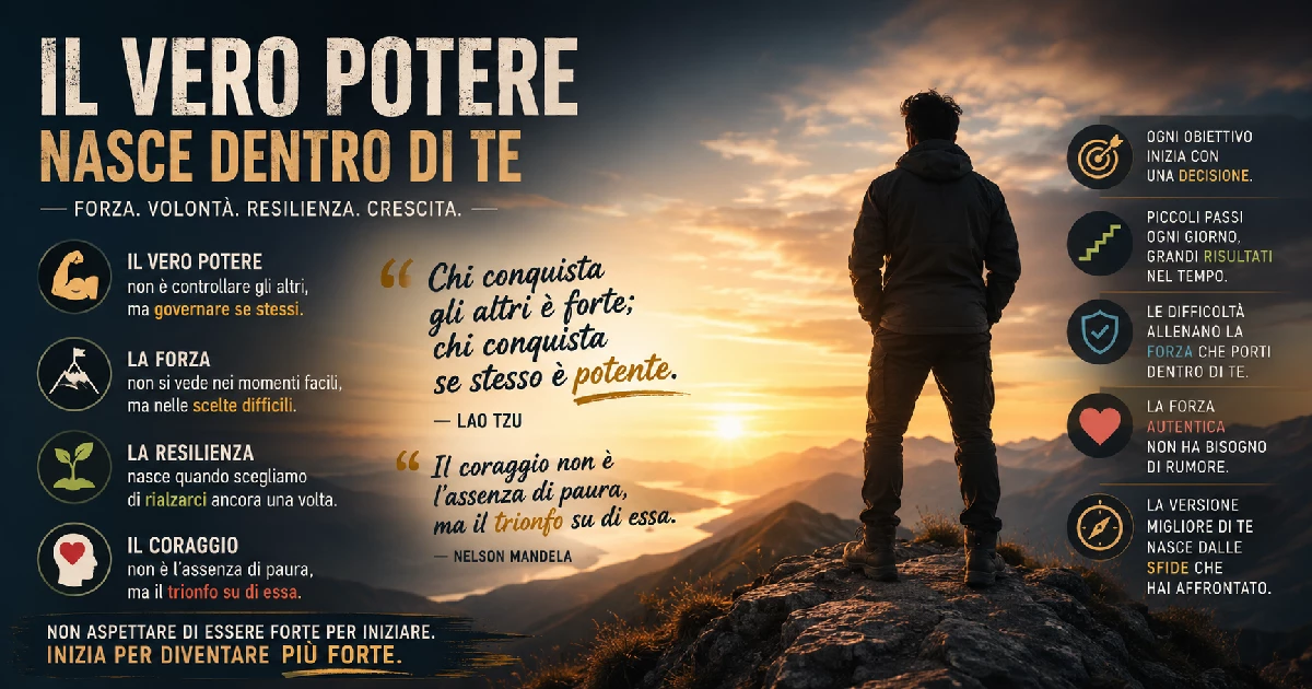 Frasi sul potere che rivelano il vero significato della forza