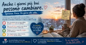 Frasi sulla depressione stagionale che donano speranza durante i giorni più difficili