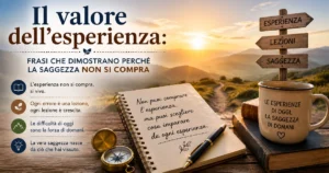 Il valore dell'esperienza: frasi che dimostrano perché la saggezza non si compra