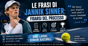 Le Frasi di Jannik Sinner: Fidarsi del Processo