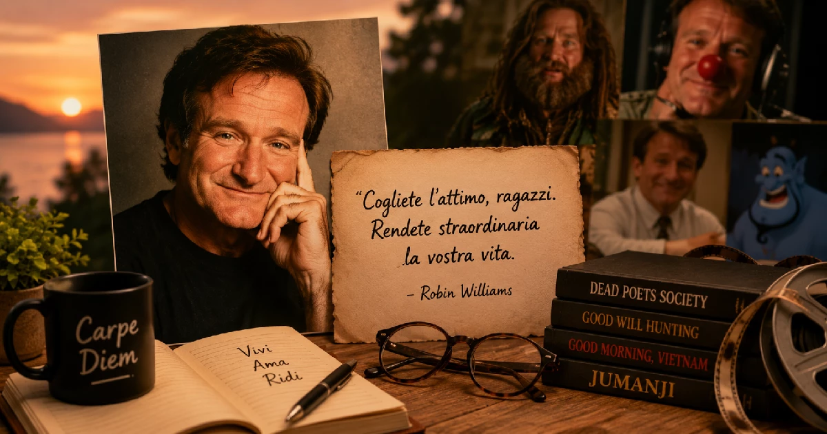 Le citazioni di Robin Williams che continuano a ispirare il mondo intero