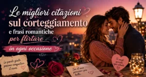 Le migliori citazioni sul corteggiamento e frasi romantiche per flirtare in ogni occasione