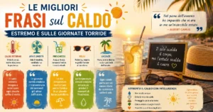 Le migliori frasi sul caldo estremo e sulle giornate torride