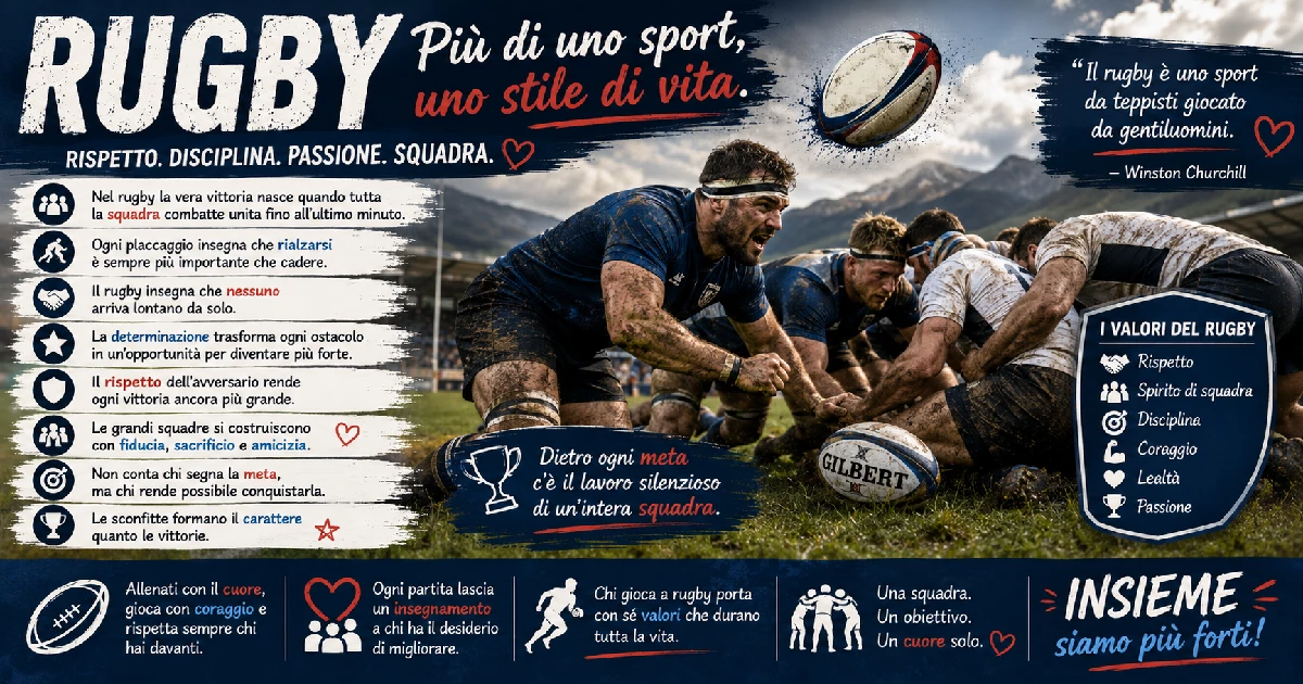 Le migliori frasi sul rugby che ogni giocatore e tifoso apprezzerà