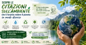 Scopri le citazioni sull’ambiente che ti faranno vedere il pianeta in modo diverso